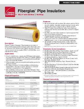 33 square feet. . Owens corning fiberglass insulation data sheet